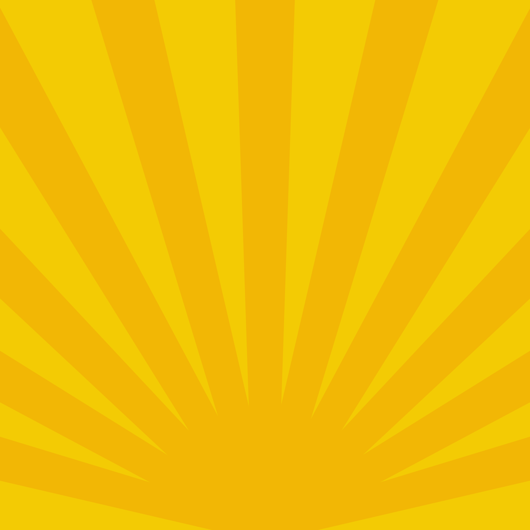 Yellow and Orange Sunburst Background